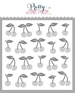 Layered Cherries Stencil Set
