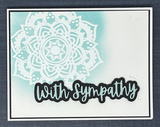 CF509 Sun Blossom Clear Stamp