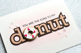 2151 Donut Outline craft die