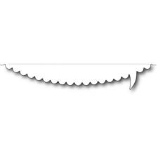 99050 Big Word Pop Scalloped craft die