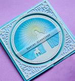 94241 Easter Shepherd Scene craft die