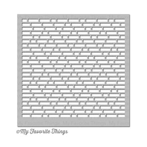 ST-082 English Brick Wall Stencil