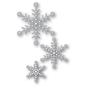 94284 Jolly Snowflake Trio Craft Die