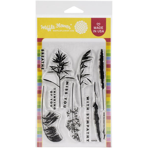420423 Herb Silhouettes Stamp Set