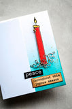 94288 Gilded Taper Candle craft die