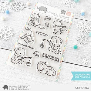 Ice Fishing Stamp Set