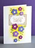 2031 Floral Cluster craft die