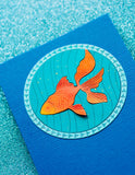 94223 Serene Goldfish craft die