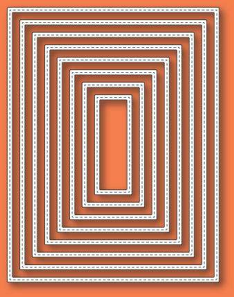 30082 Stitched Rectangle Trimmings