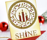 94025 Candlelit Shine craft die