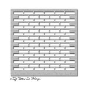 ST-046 Small Brick Wall Stencil