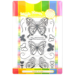 WFC611 Spread your Wings Stamp and Die Set