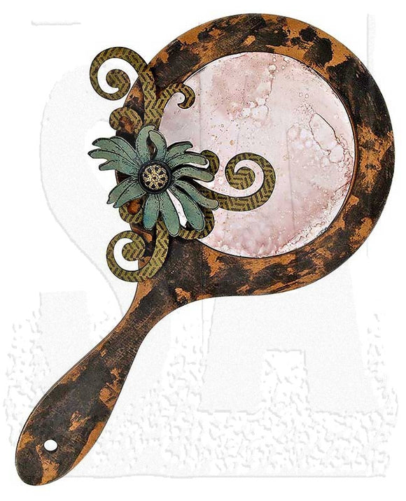KA007 Kits For Art Vintage Hand Mirror