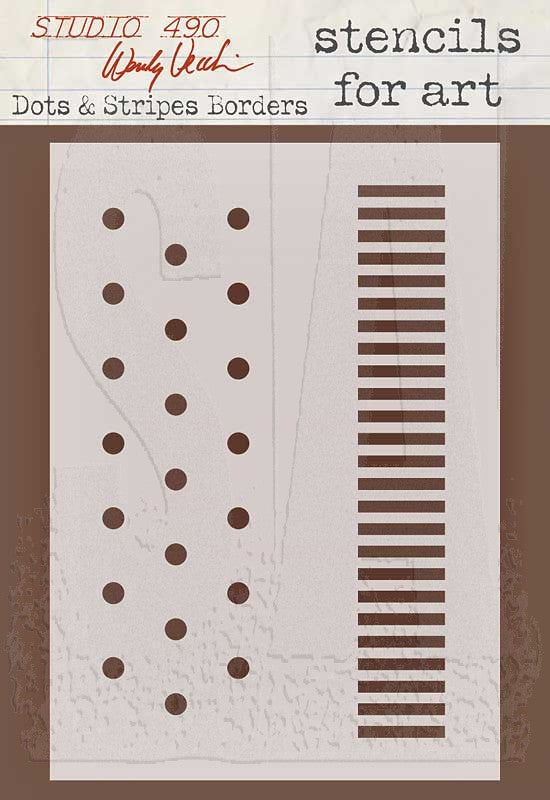 WVSFA006 Dots & Stripes Borders