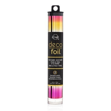 Deco Foil™ Transfer Sheets • Summer Rainbow