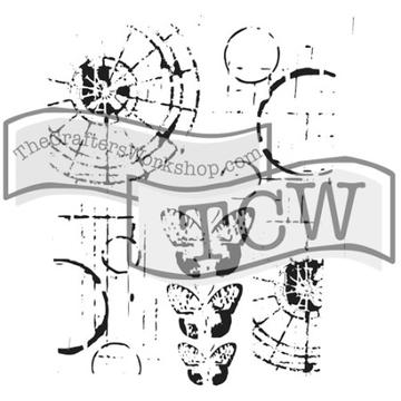 TCW454 Mini Specimens 6 x 6 Stencil