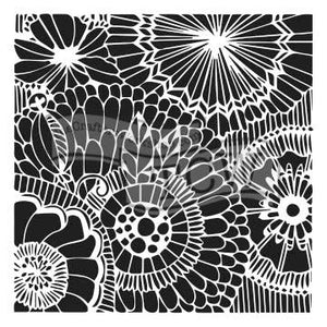 TCW780s Botanical Dream 6 x 6 Stencil