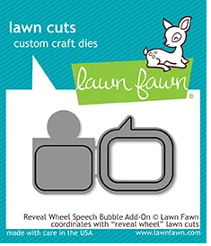 LF1702 Reveal Wheel Speech Bubble Add-On Lawn Cuts Dies