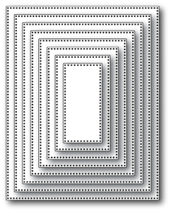 30065 Pinpoint Rectangle Layers craft die