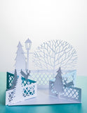 1575 Cottage Side Gates craft die