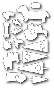 32162 Santa Paws Die Set