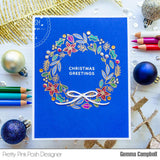 Winter Wreath Coordinating Dies