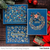 Winter Wreath Coordinating Dies